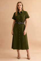 Billie | Stylish Shirt Dress 0