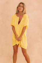 CoastalBreeze | Lightweight Midi Dress as a Beach and Swimwear Cover-Up 3