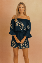 ELSIE | Sexy Off-the-Shoulder Print Dress 3