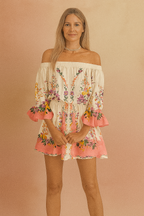 ELSIE | Sexy Off-the-Shoulder Print Dress 4