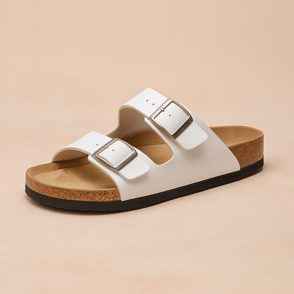 Jarred | Double Buckle Slides 2