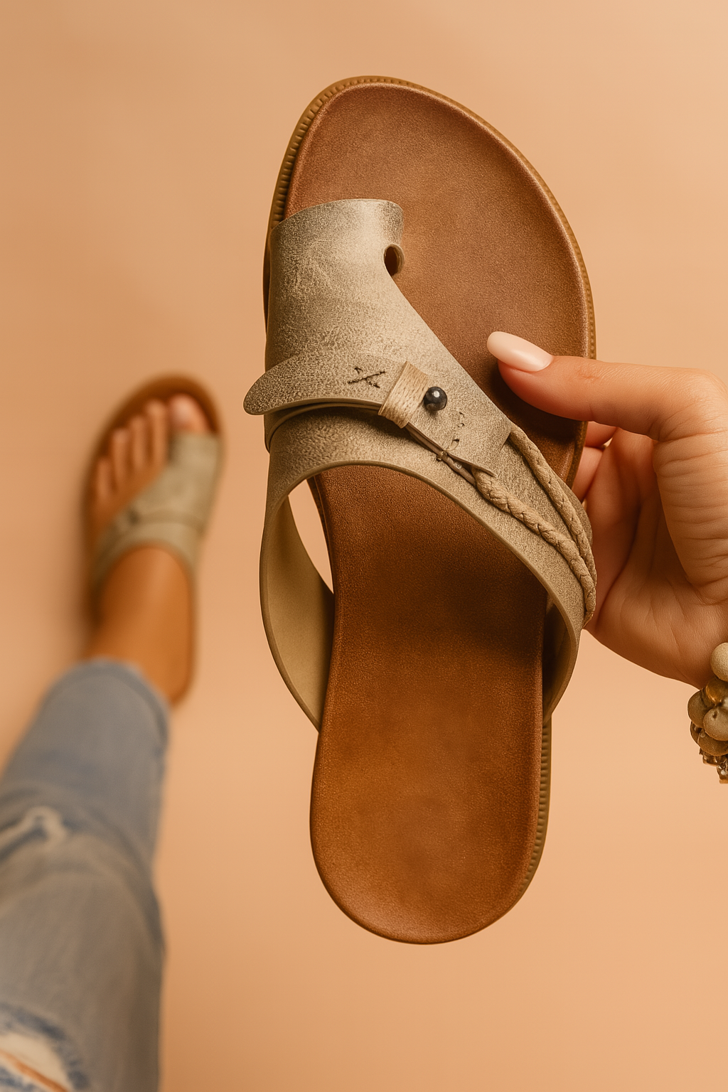 Julia | Stylish strappy flip-flops 2