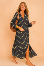 Maggia | Maxi summer dress with v-neckline 4