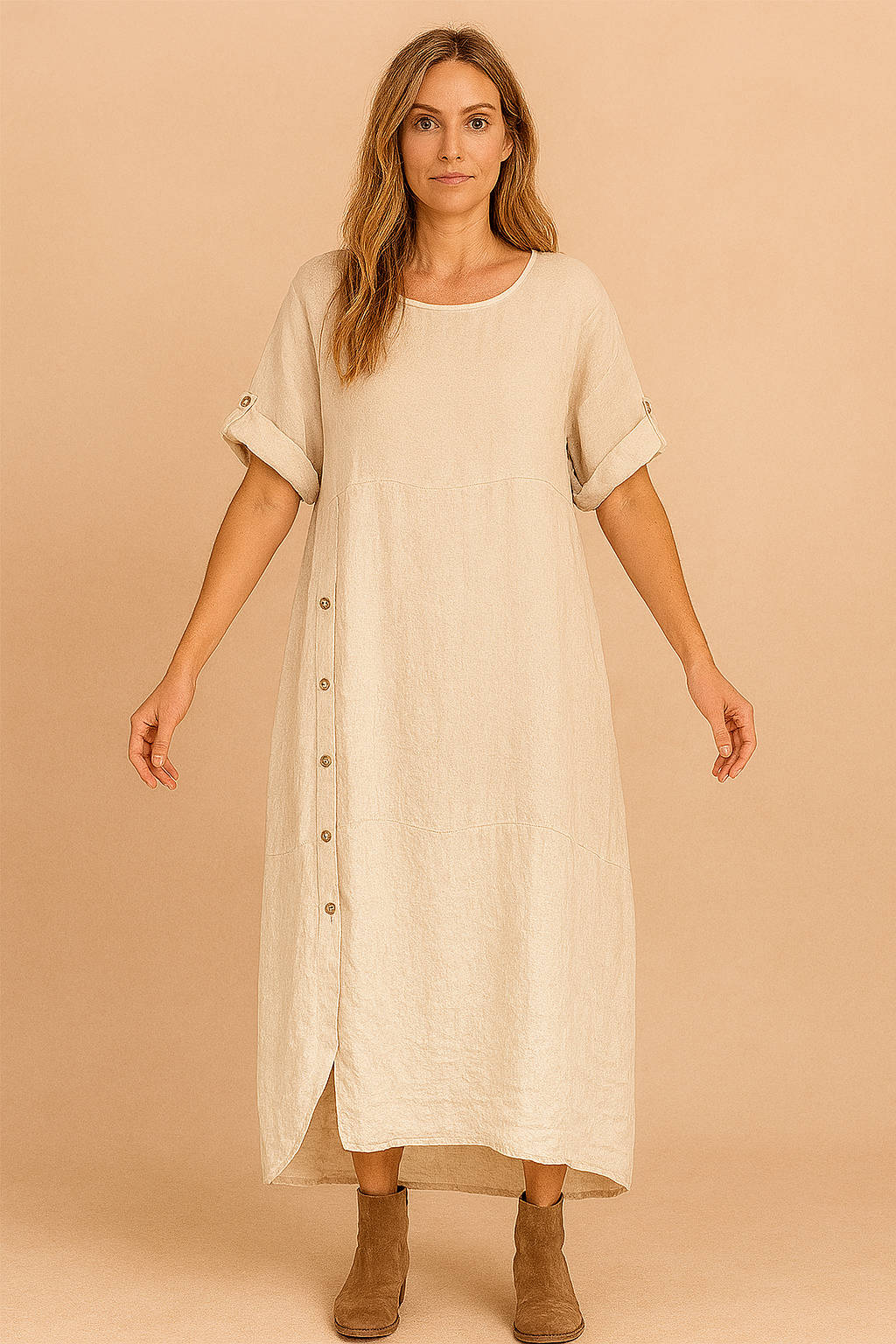 Meah | Loose Long Women's Oversized Blouse for Everyday Use 4