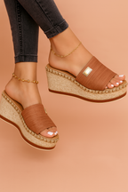 Millie | Woven Wedge Sandals 2