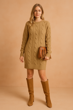 Nathalie | Knitted Sweater Dress 1