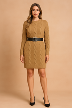 Nathalie | Knitted Sweater Dress 2