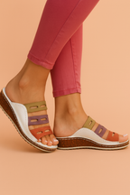 Sophia | Colorful Wedge Sandals 2